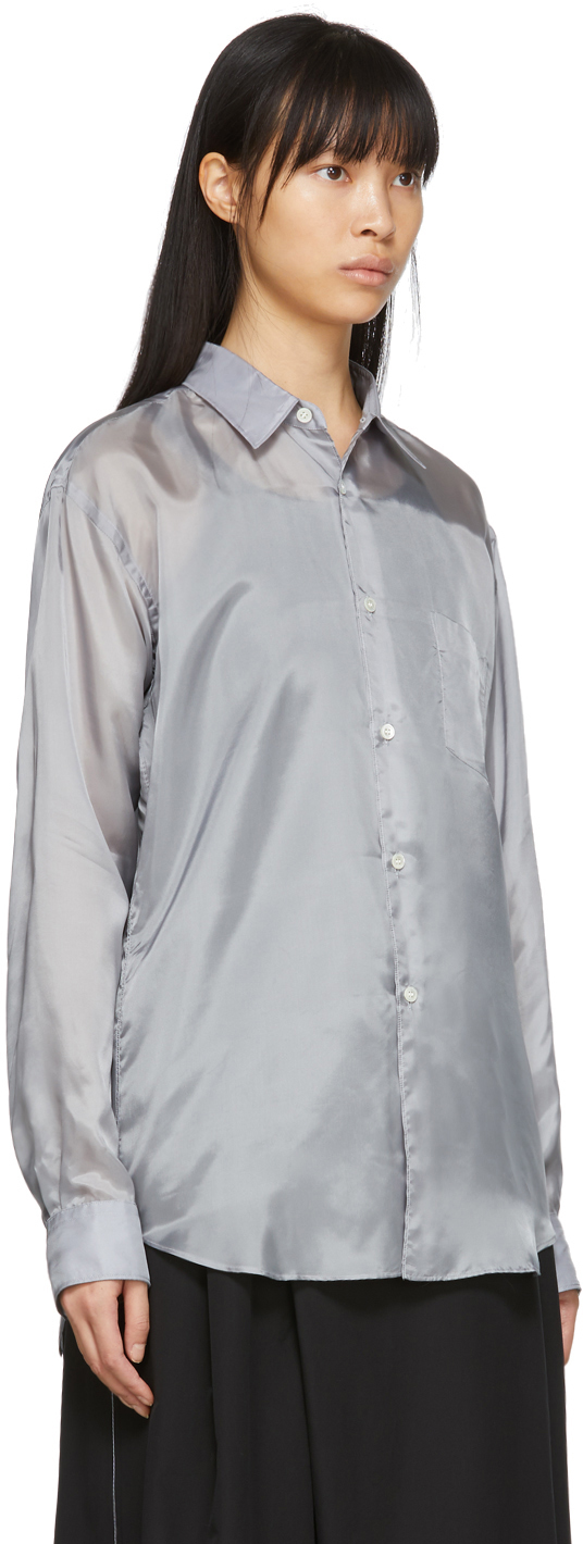 comme des garcons shirt grey