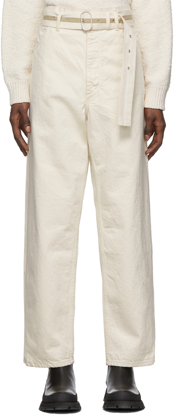 Jil Sander+: Off-White Standard Jeans | SSENSE