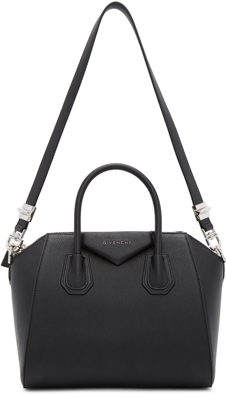 Black Small Antigona Bag by Givenchy 