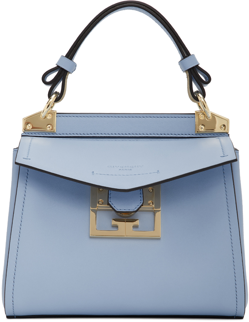 Givenchy Blue Mini Mystic Bag SSENSE