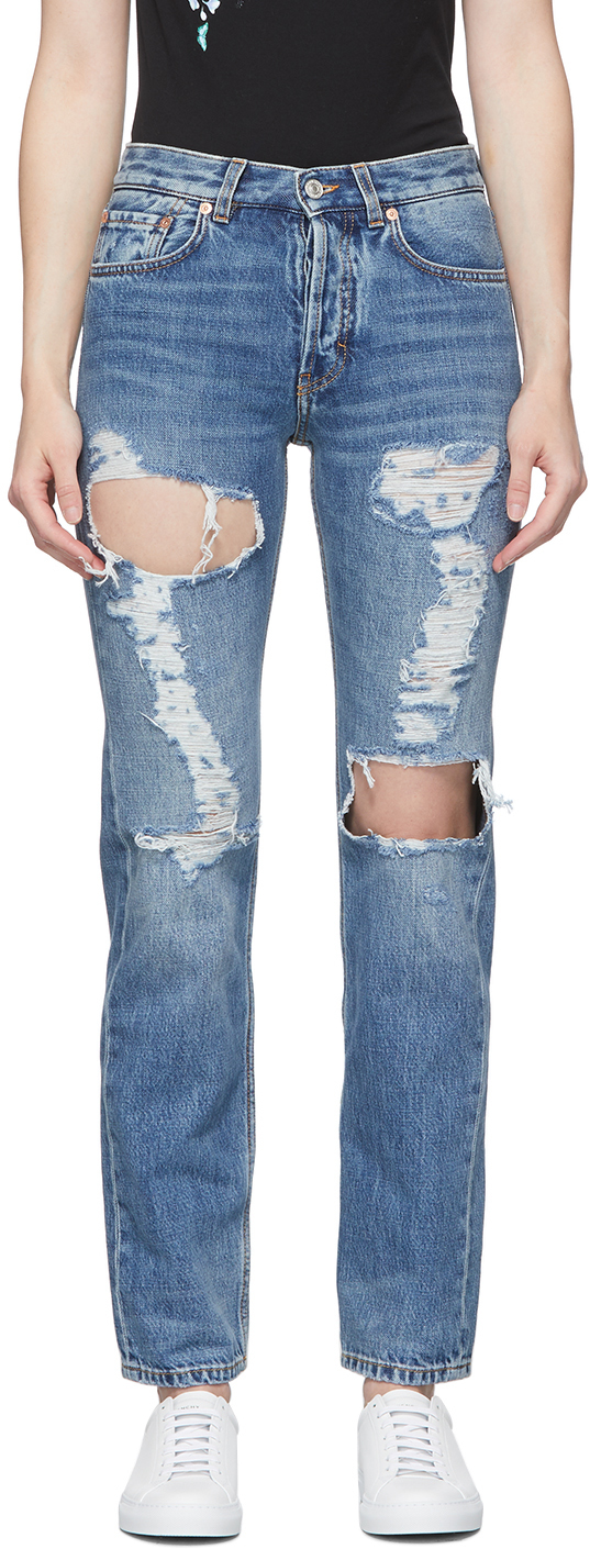 givenchy distressed jeans