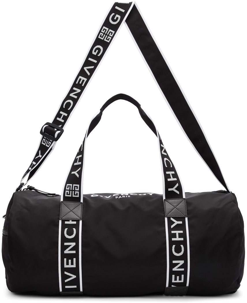 Givenchy: Black Gym Duffle Bag | SSENSE
