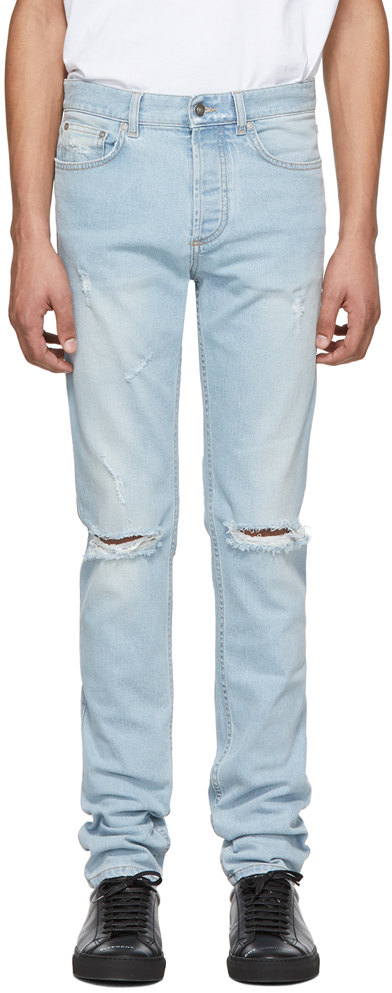 givenchy distressed jeans