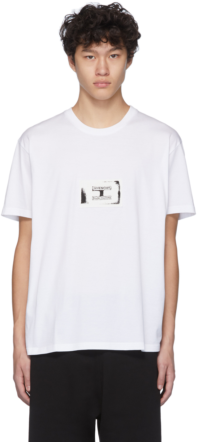 givenchy patch t shirt