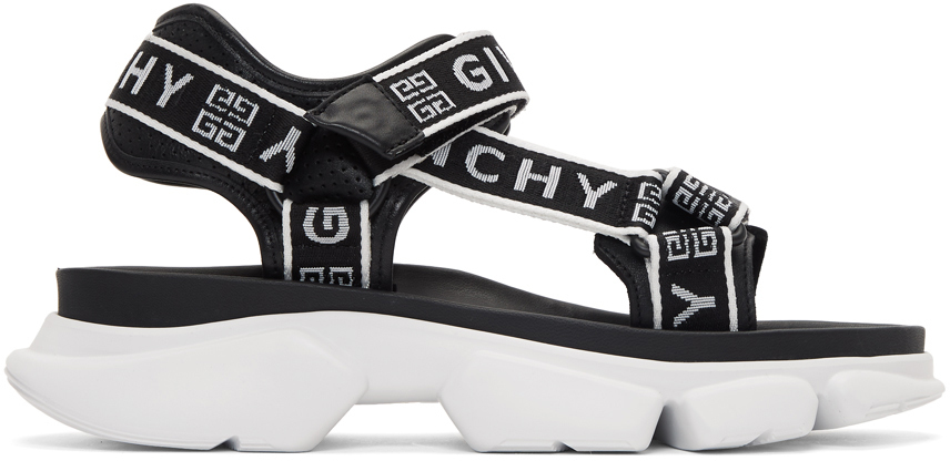 givenchy black and white sandals