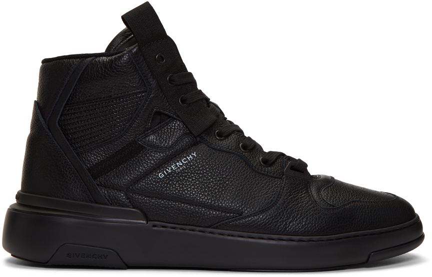 Givenchy: Black Wing Sneakers | SSENSE