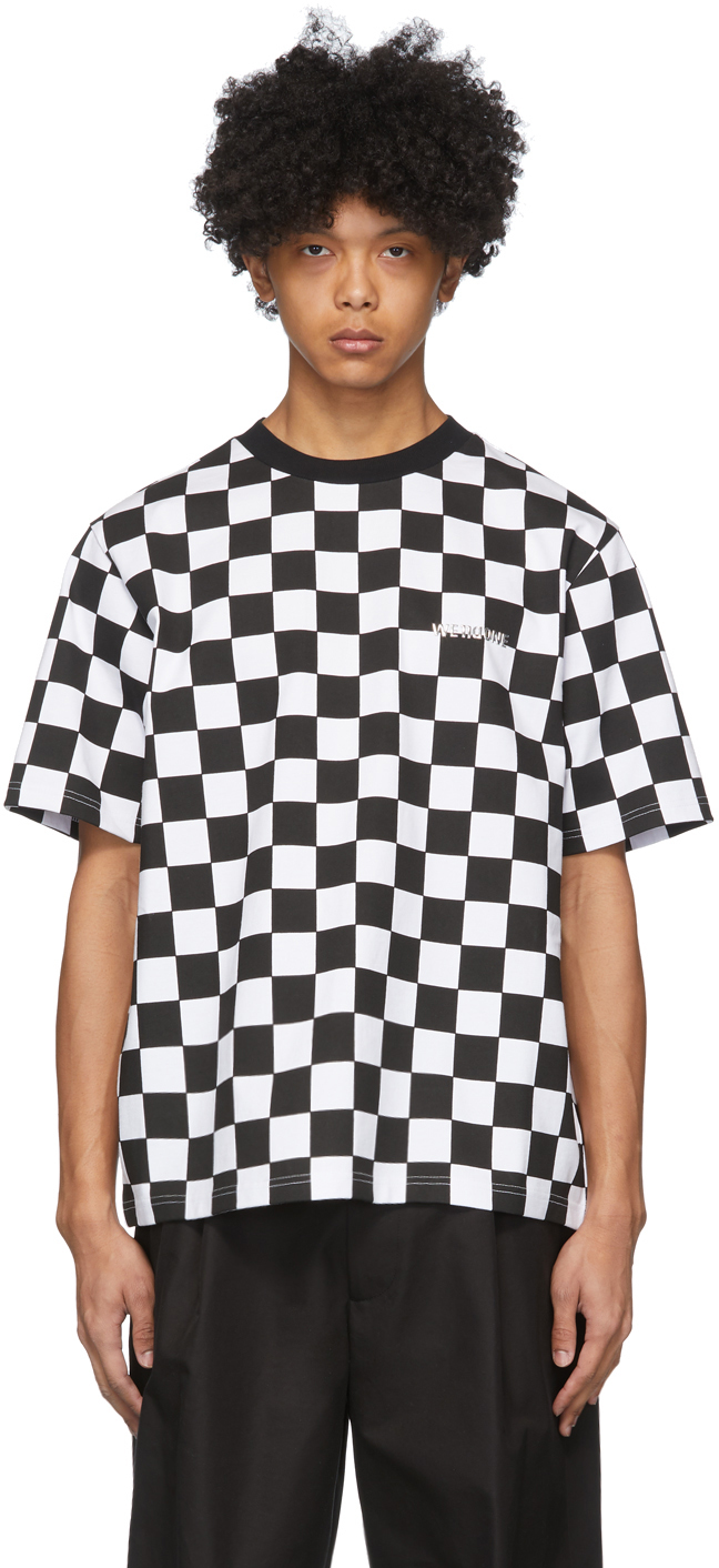 t shirt checkerboard