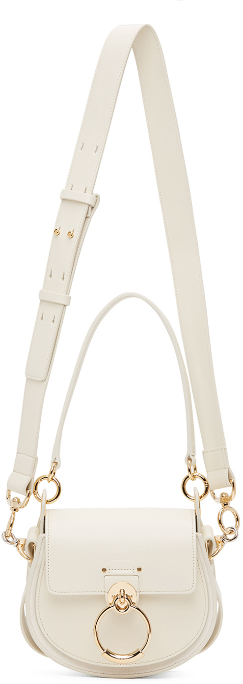 chloe tess bag white