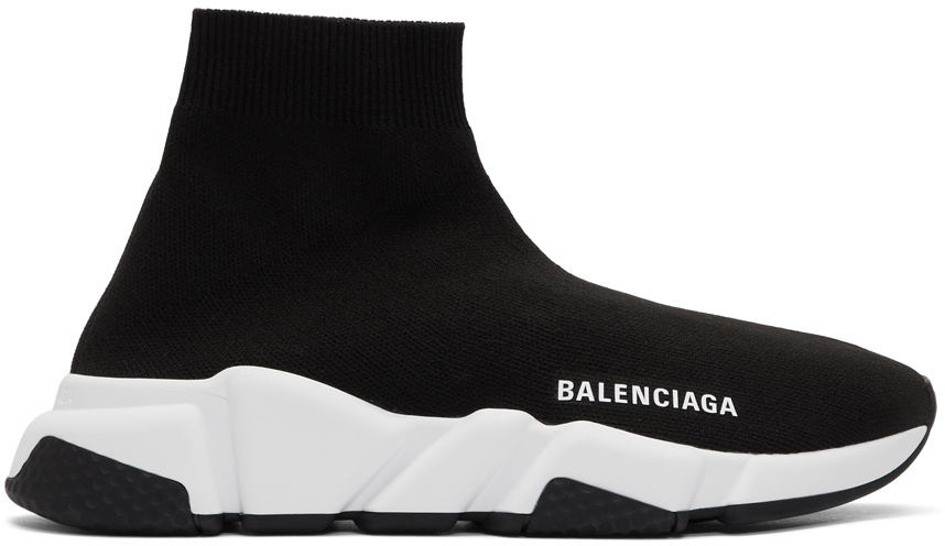 Balenciaga Leather High Top Sneakers Flash Sales GET 58 OFF  wwwislandcrematoriumie