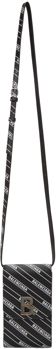 balenciaga logo pouch