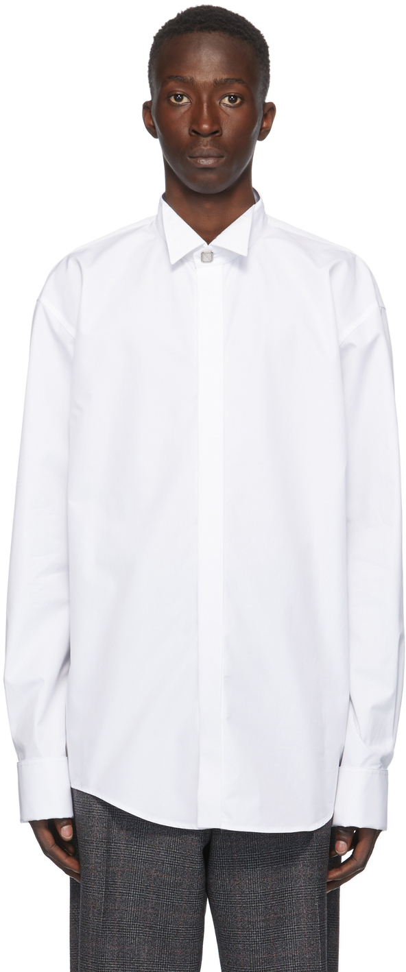 chemise blanche balenciaga