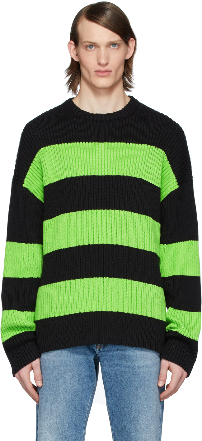 green balenciaga jumper