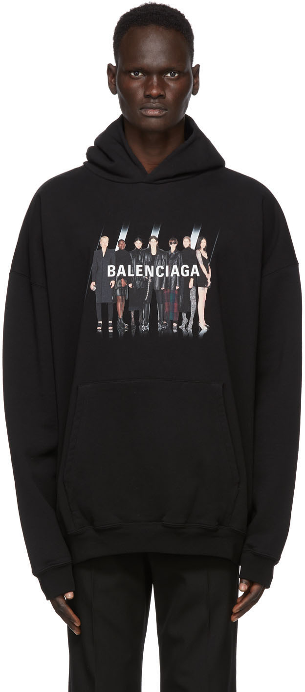 Balenciaga: ブラック オーバーサイズ The 