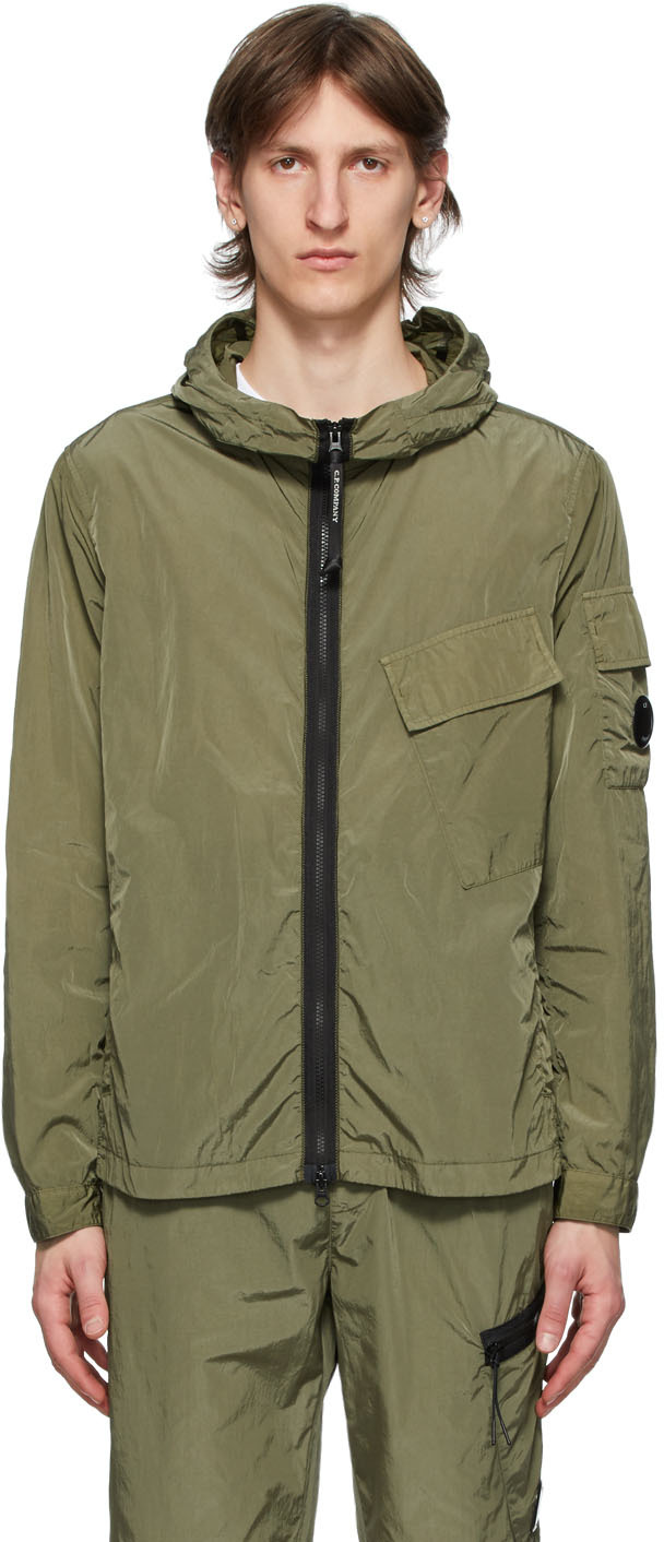 cp company overshirt green