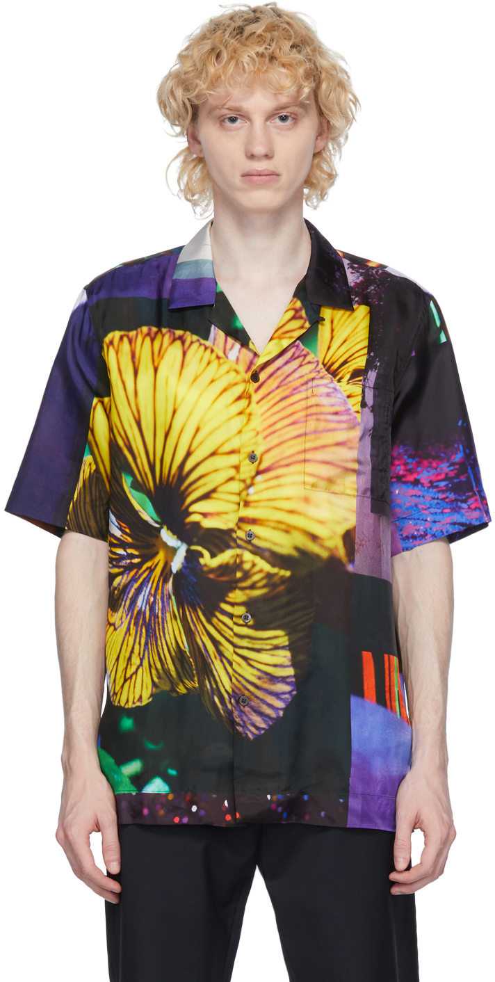 Dries Van Noten: Multicolor Mika Ninagawa Edition Pocket Shirt | SSENSE