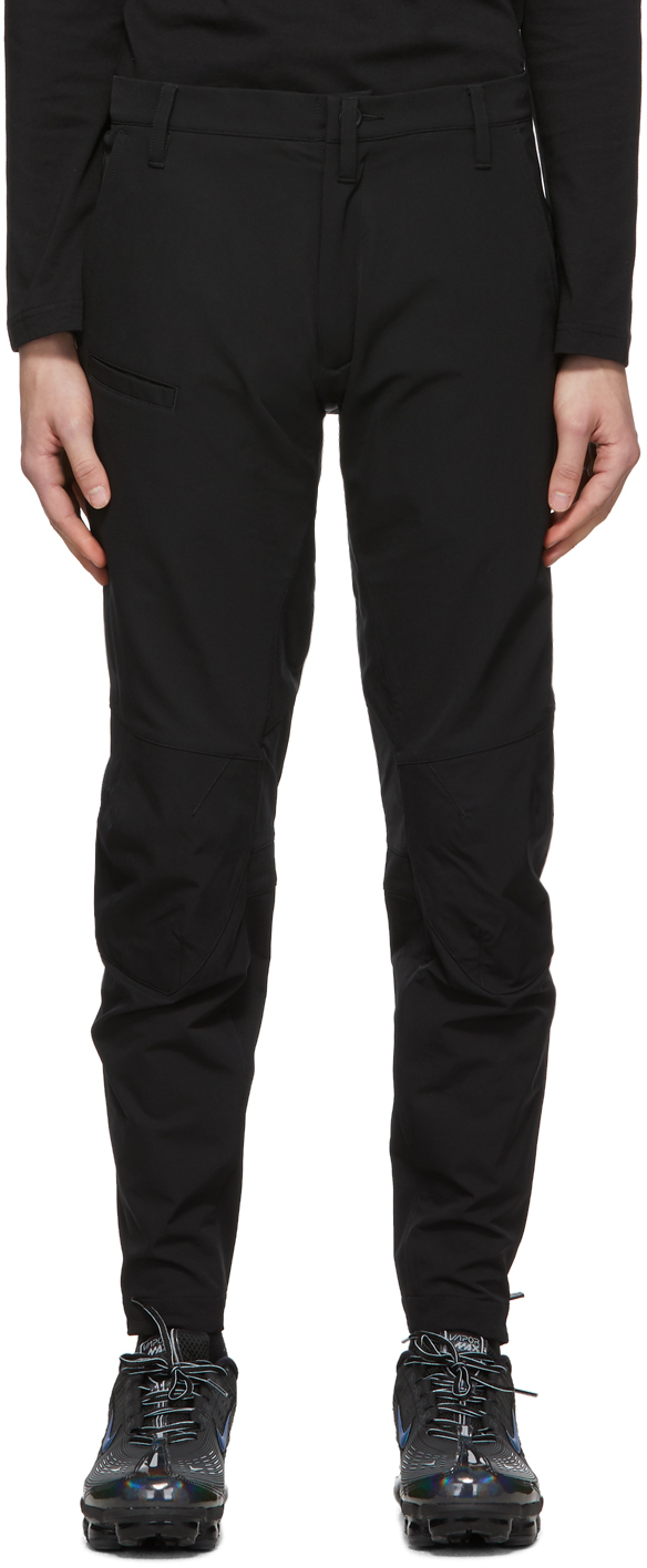 Black P10-DS Articulated Trousers