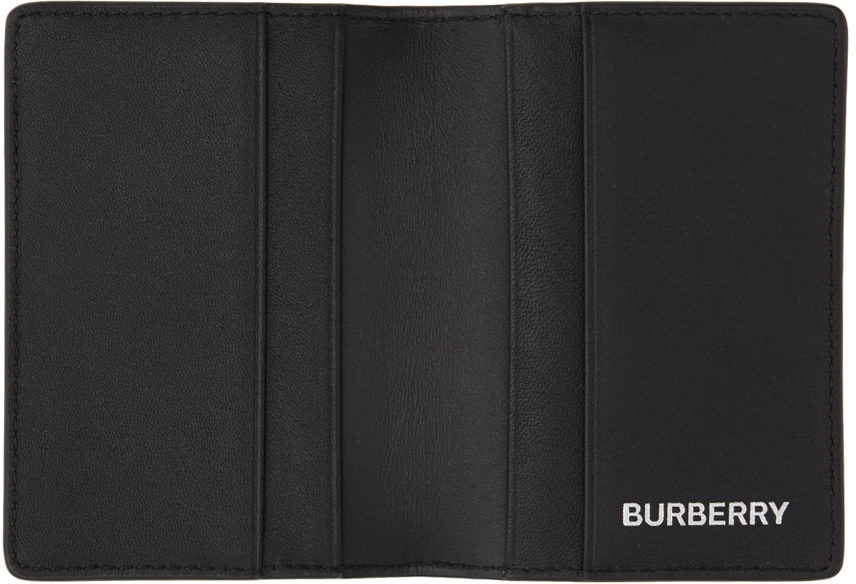burberry london check bifold wallet