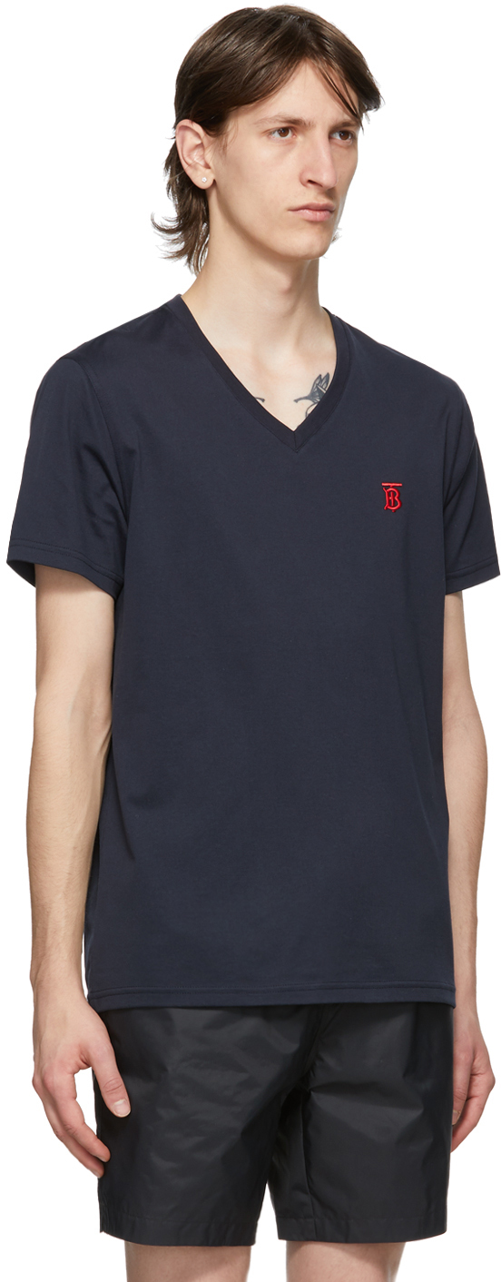burberry t shirt v neck