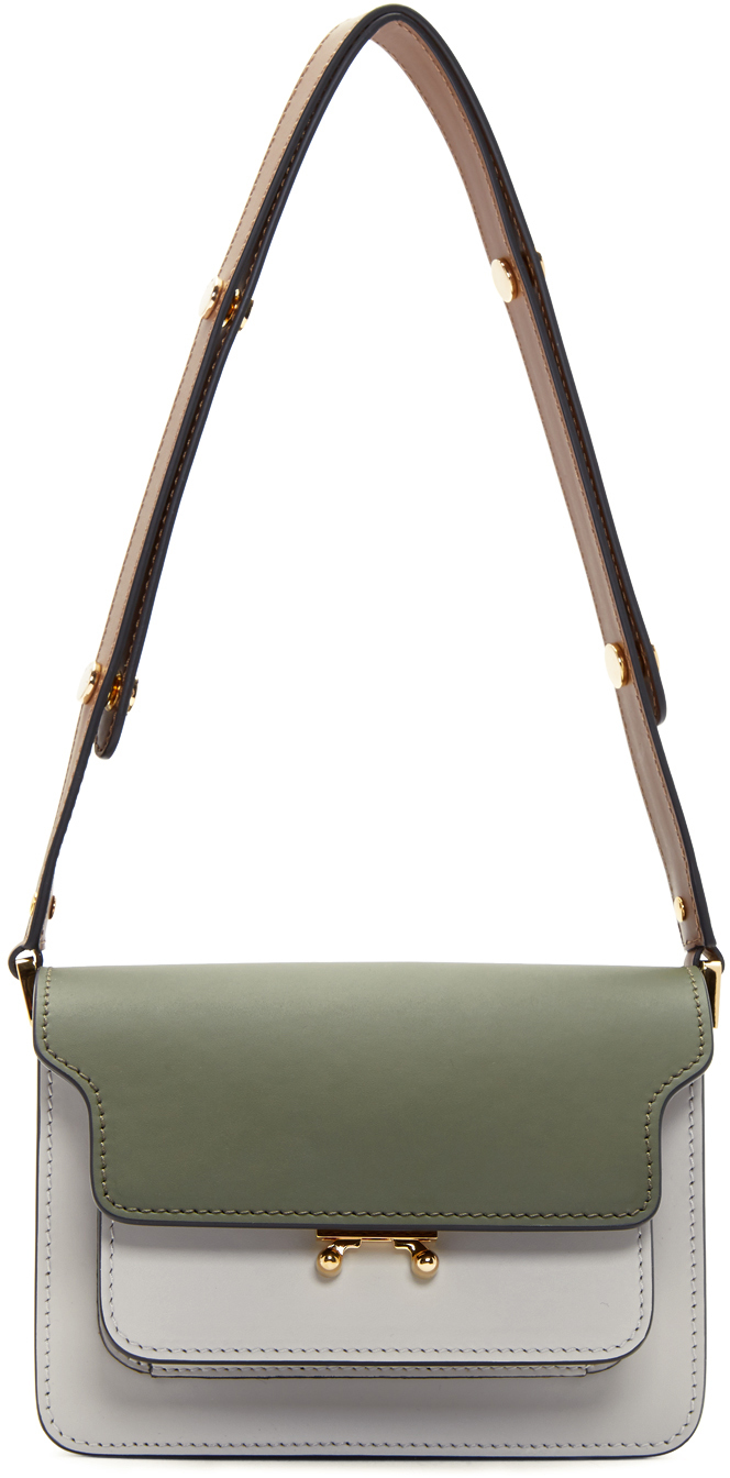 marni trunk bag green