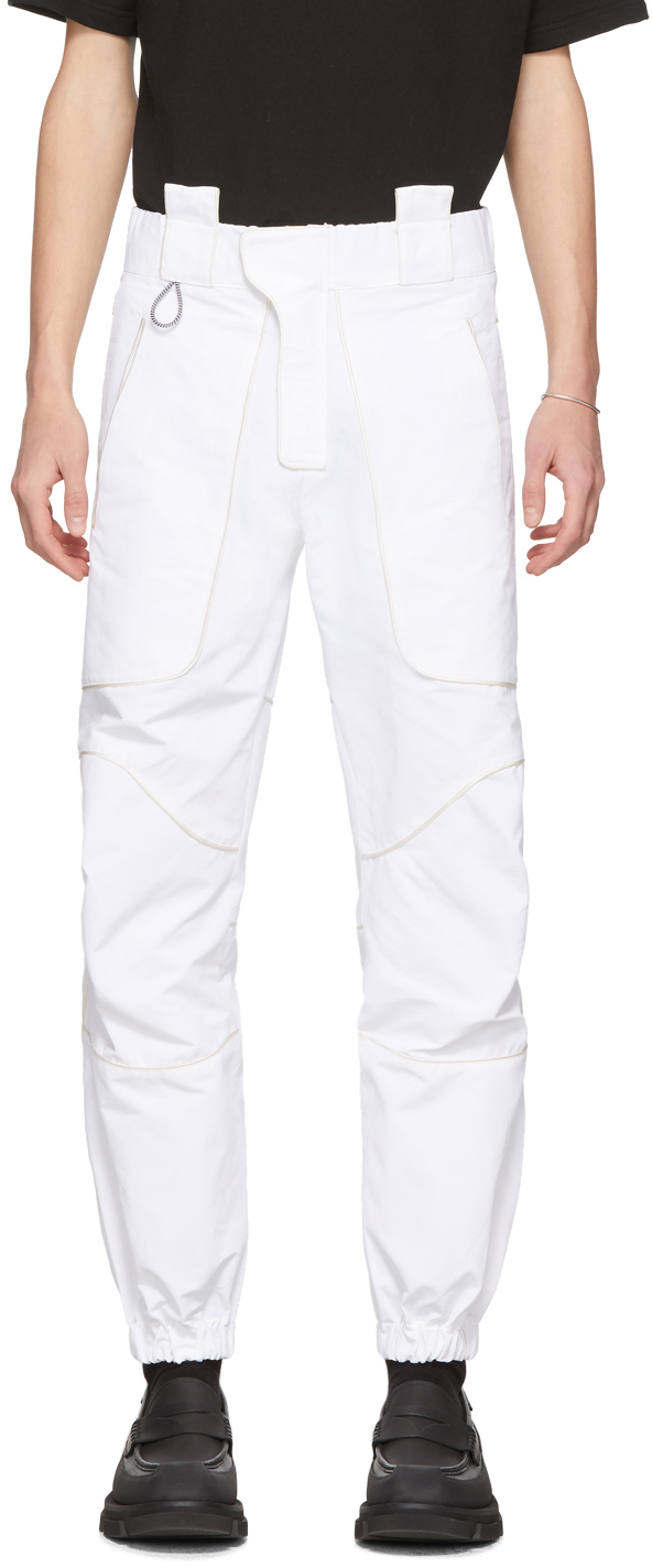 grey hiking trousers