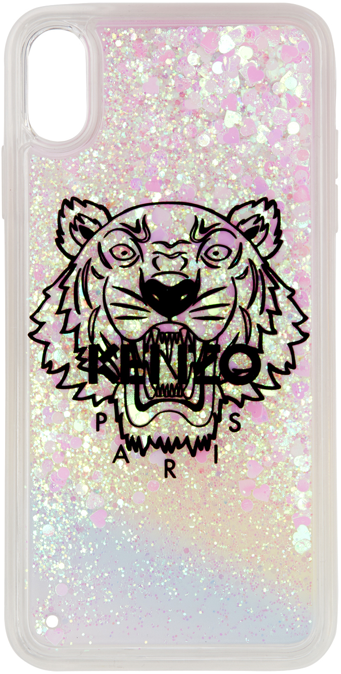 Kenzo White Pink Tiger Iphone Xs Max Case Ssense