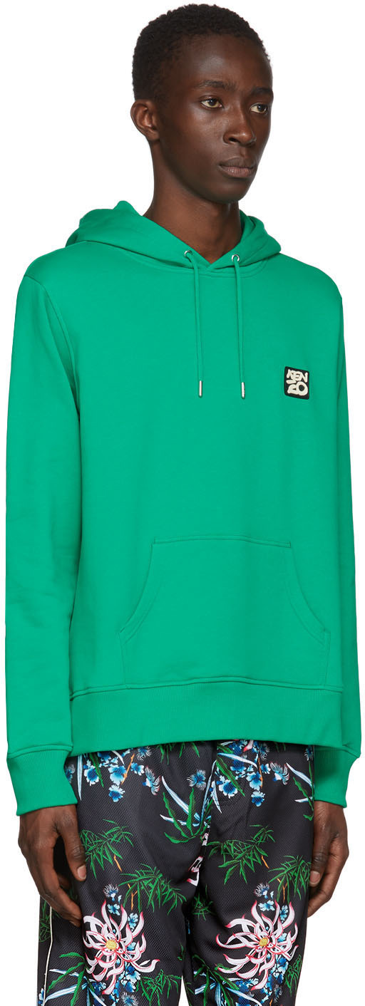 kenzo green hoodie