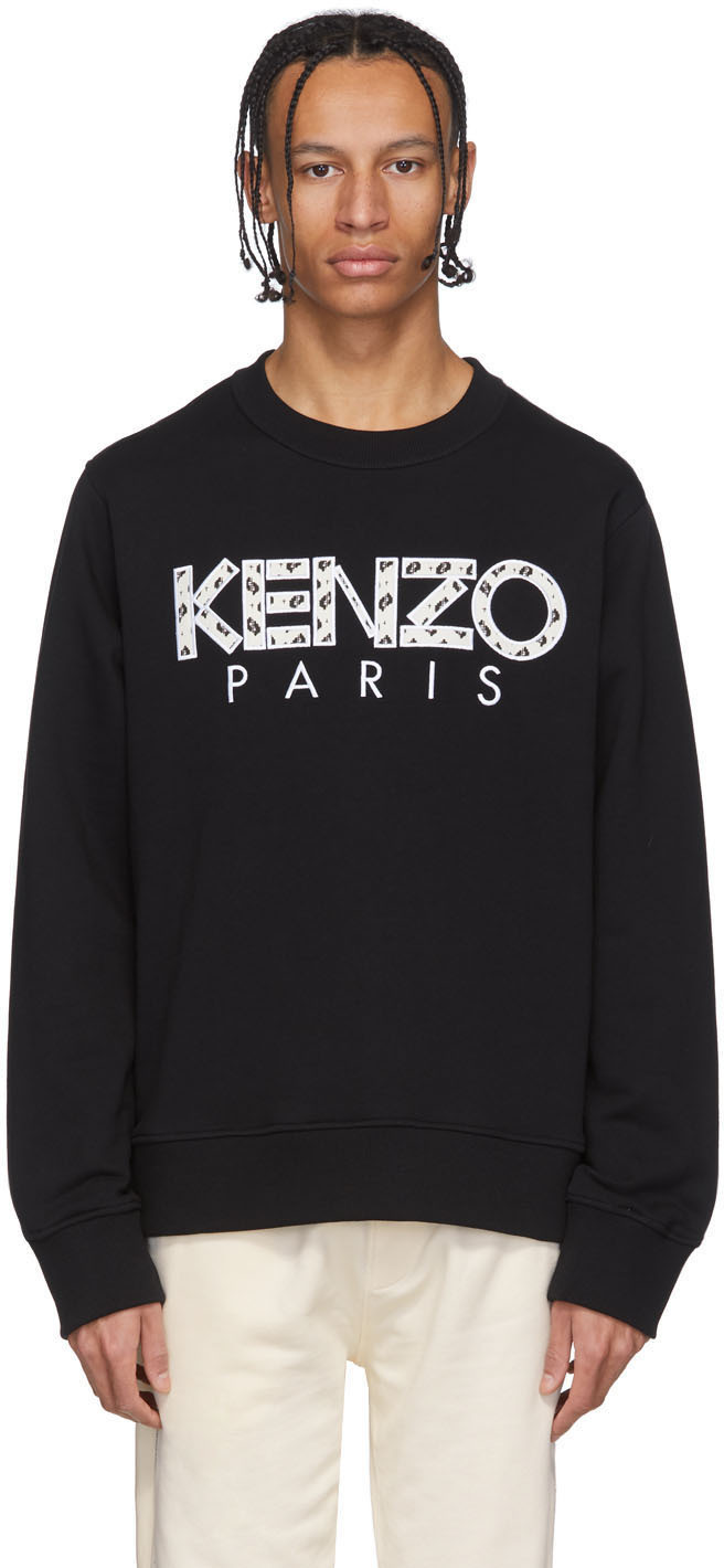 black kenzo jumper mens