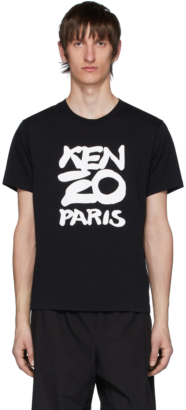 kenzo paris t shirt black