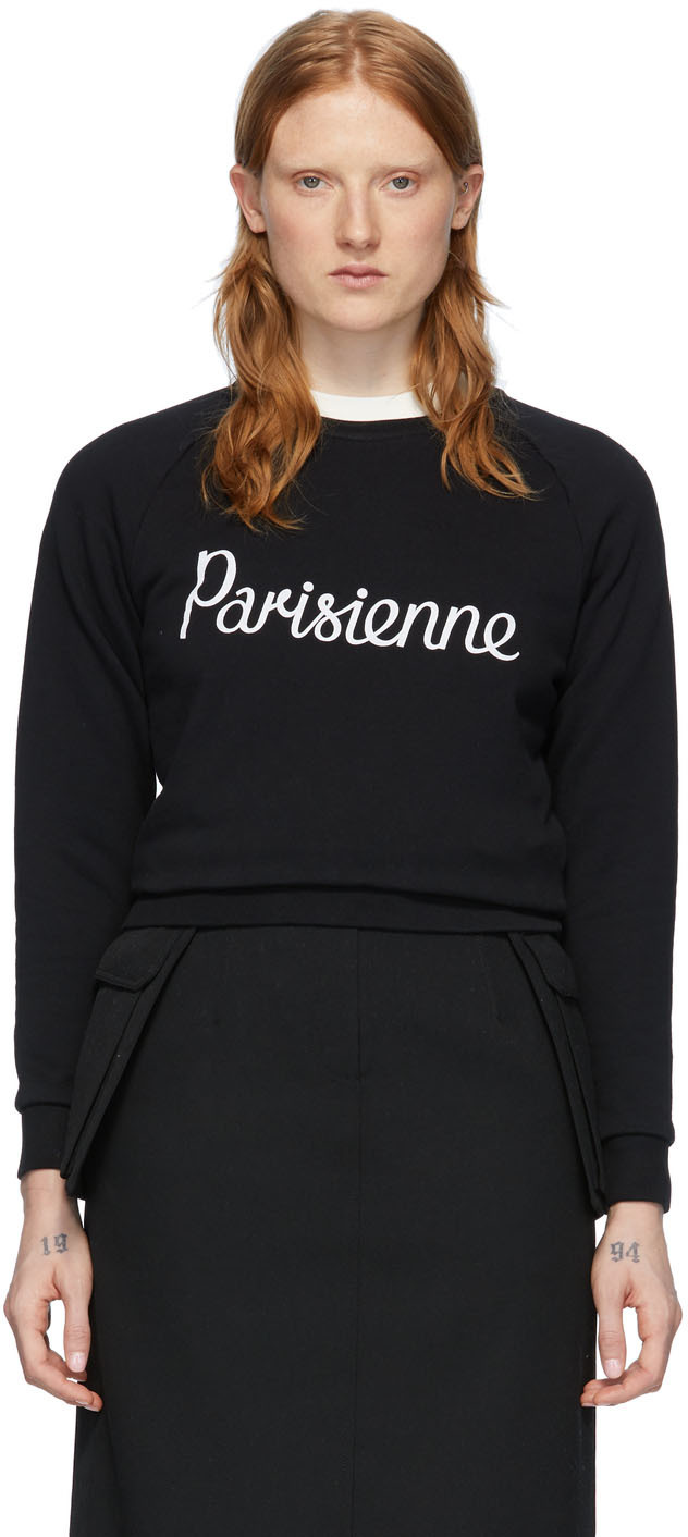 maison kitsune parisienne sweatshirt