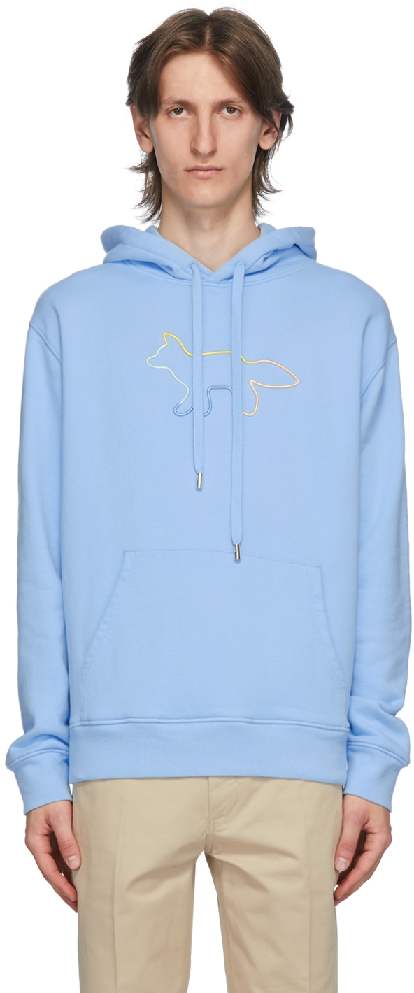 blue fox hoodie