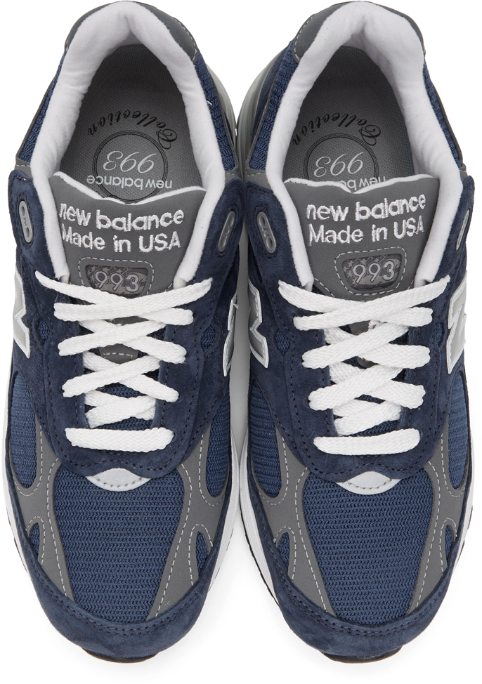 new balance 993 bleu