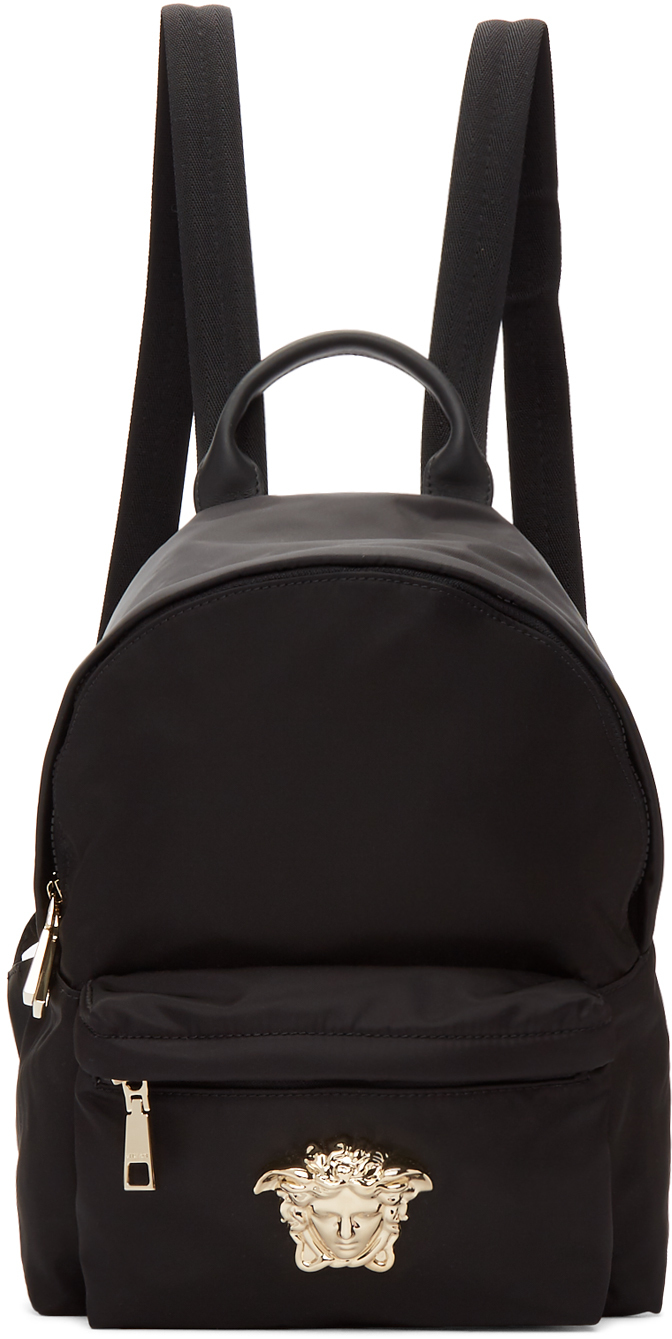 versace grey backpack