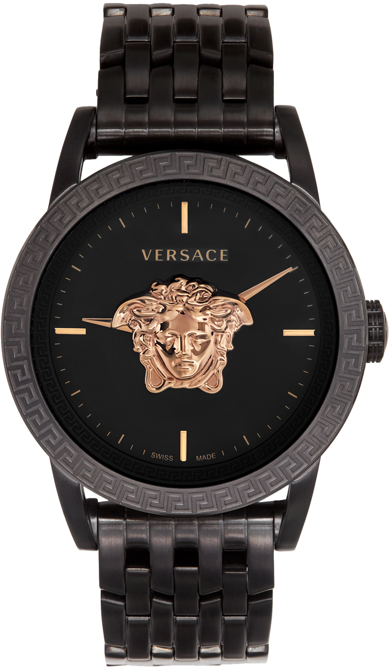 Versace Black Palazzo Empire Watch SSENSE Canada