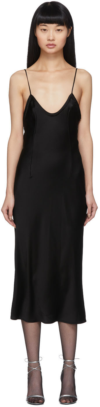 saint laurent black dress