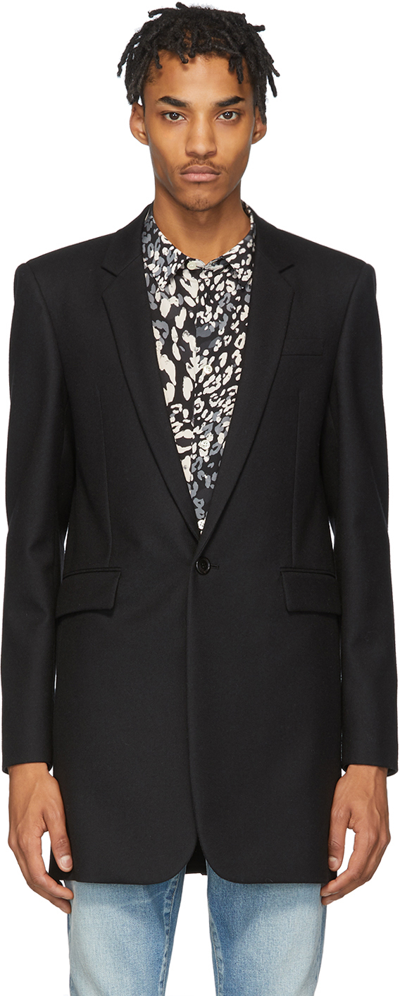 saint laurent coat mens