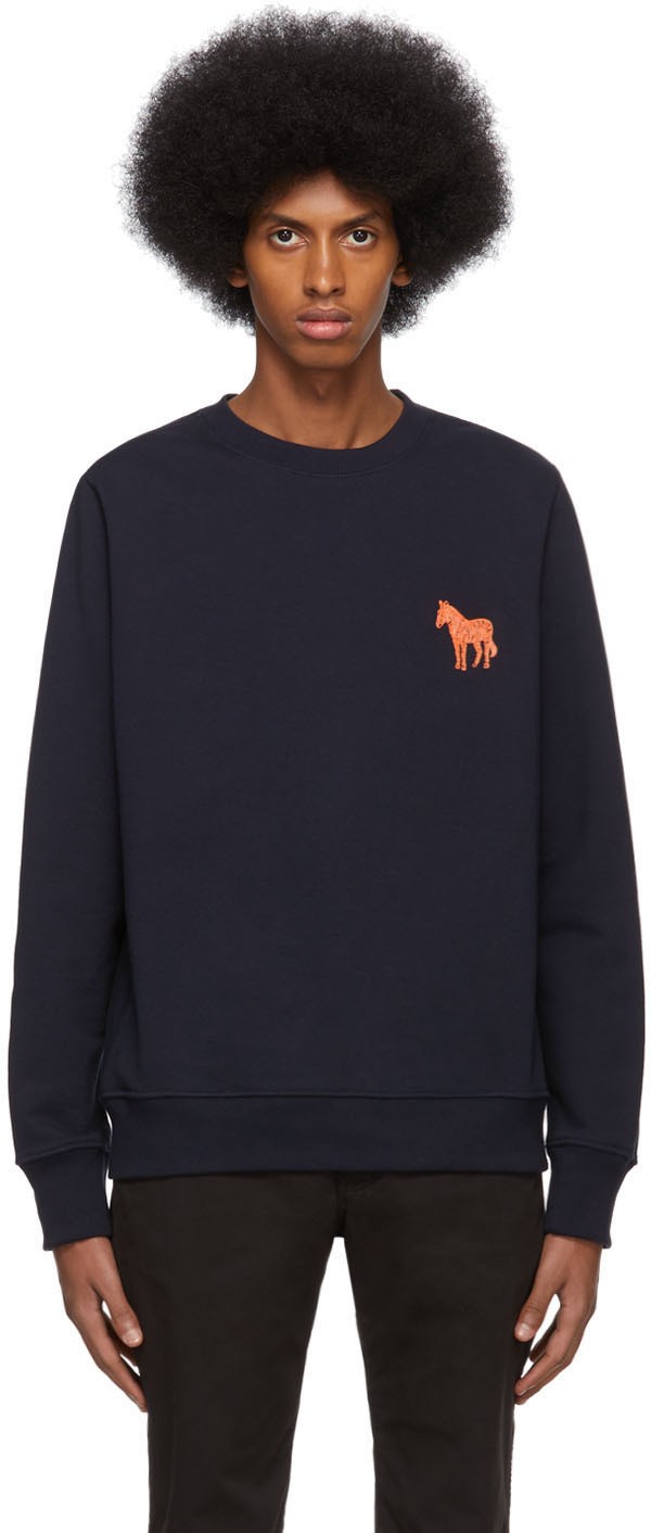 paul smith embroidered zebra sweatshirt