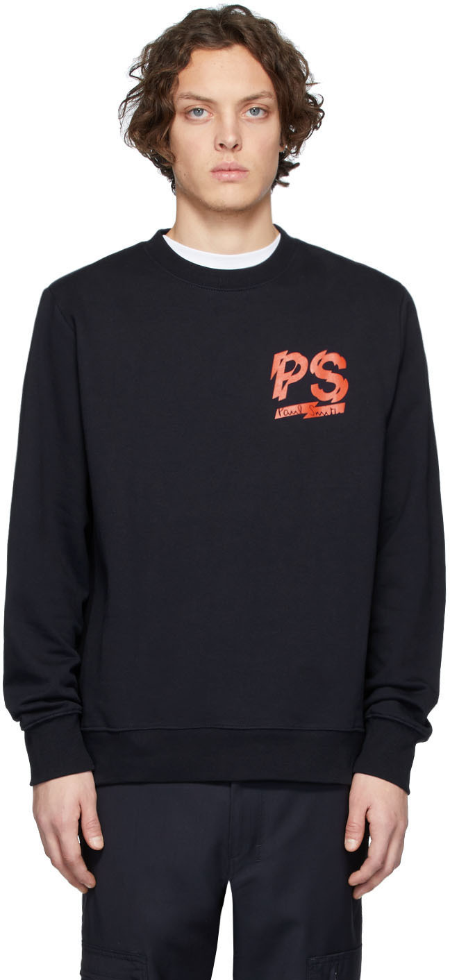 paul smith navy sweatshirt