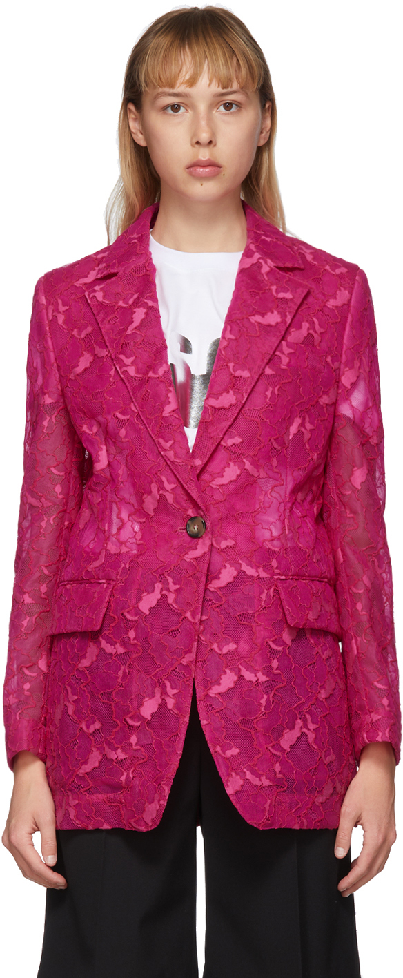 msgm pink blazer