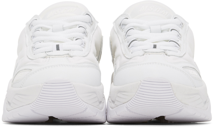 MSGM: White Chunky Sneakers | SSENSE UK MSGM: White Chunky Sneakers | SSENSE UK