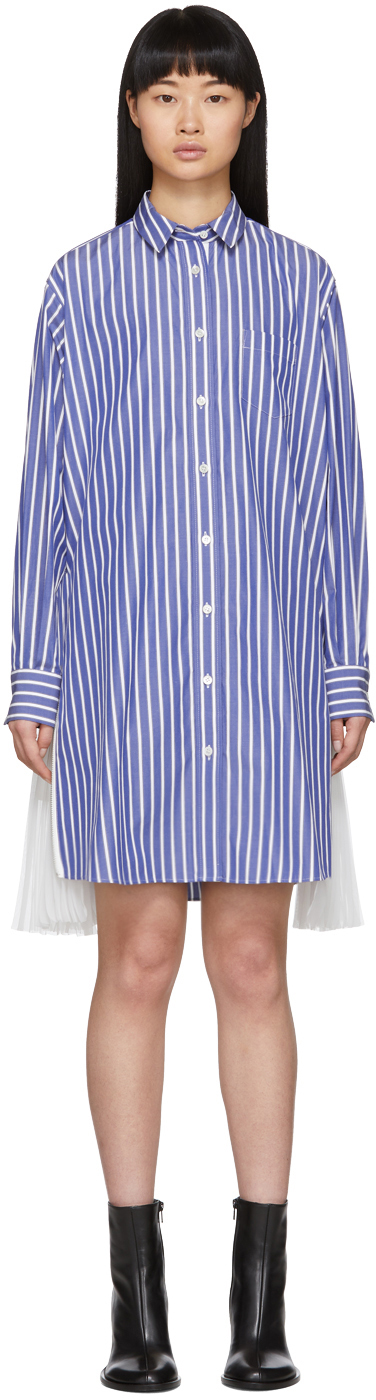 sacai shirt dress