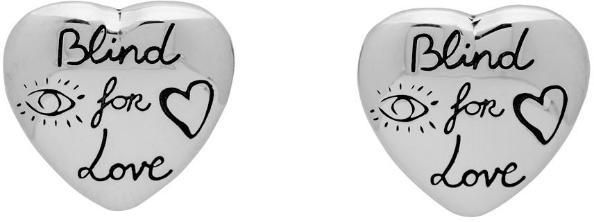 Gucci earrings blind for love Clearance