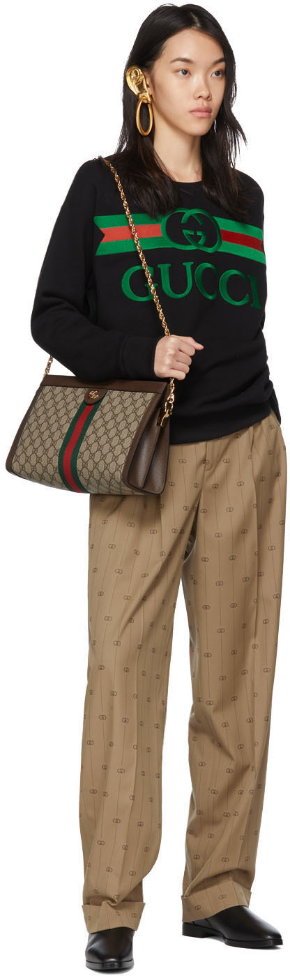 ophidia medium shoulder bag