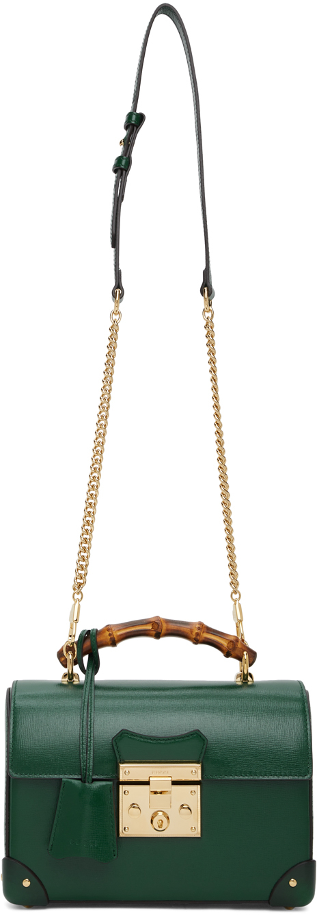 gucci padlock green