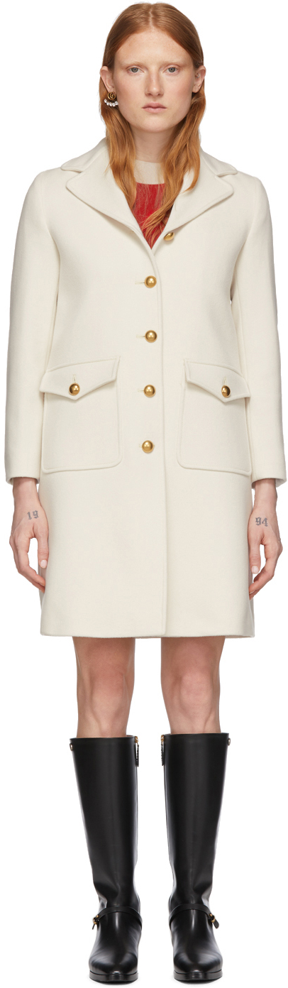 gucci wool coat womens