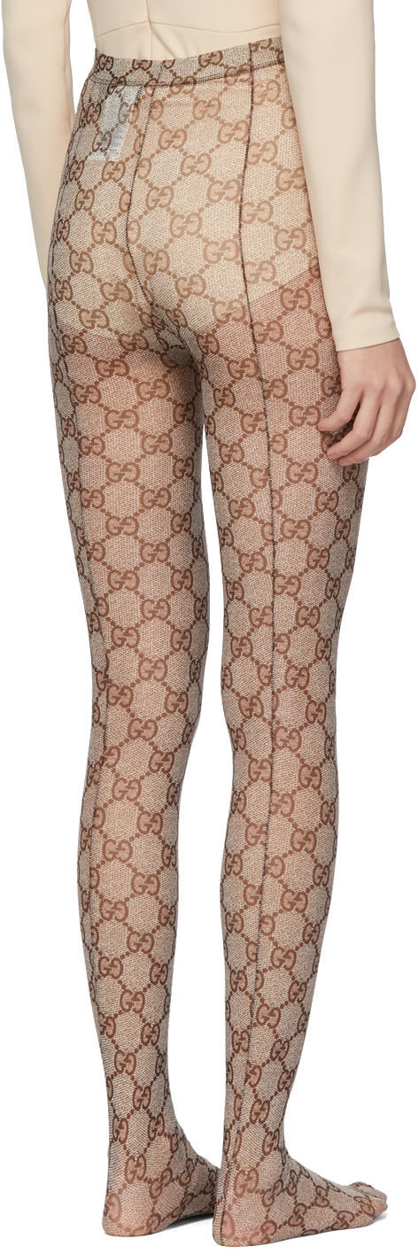 tan gucci stockings