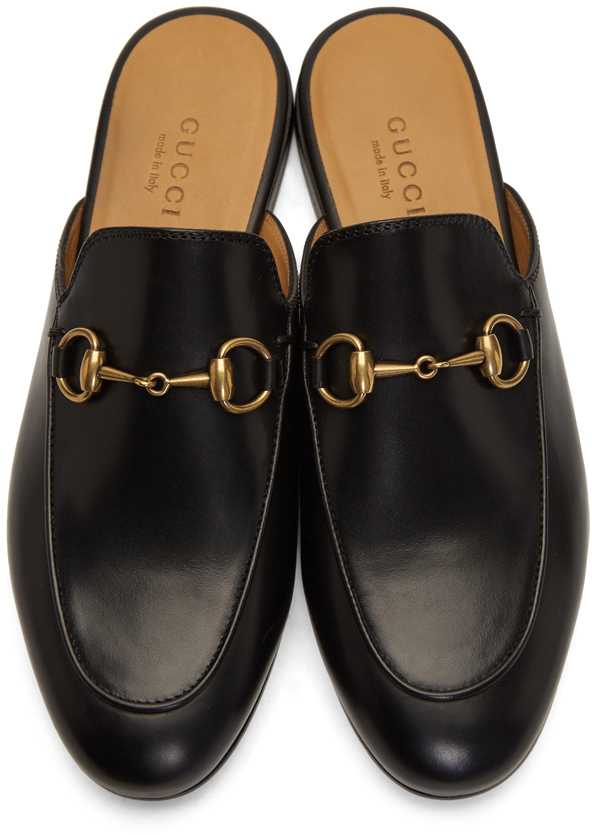 gucci black slippers
