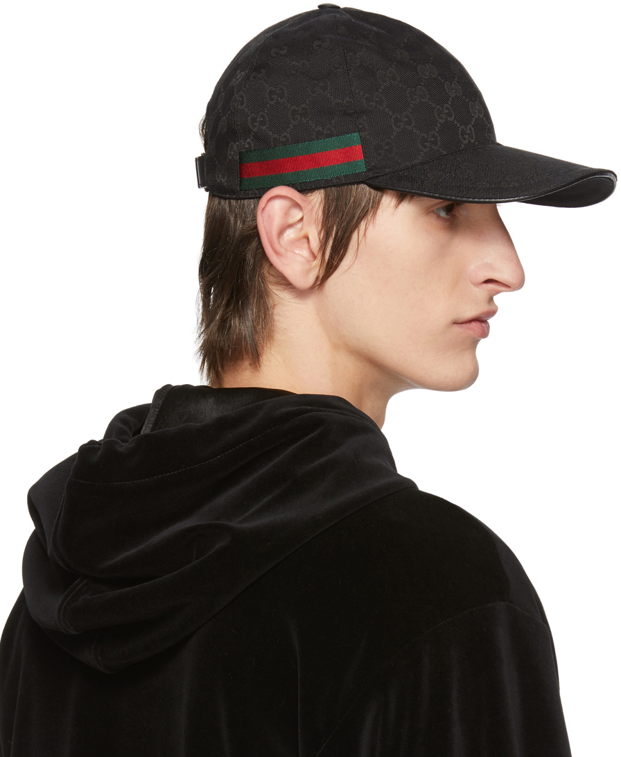 black gucci baseball hat, OFF 75%,www 