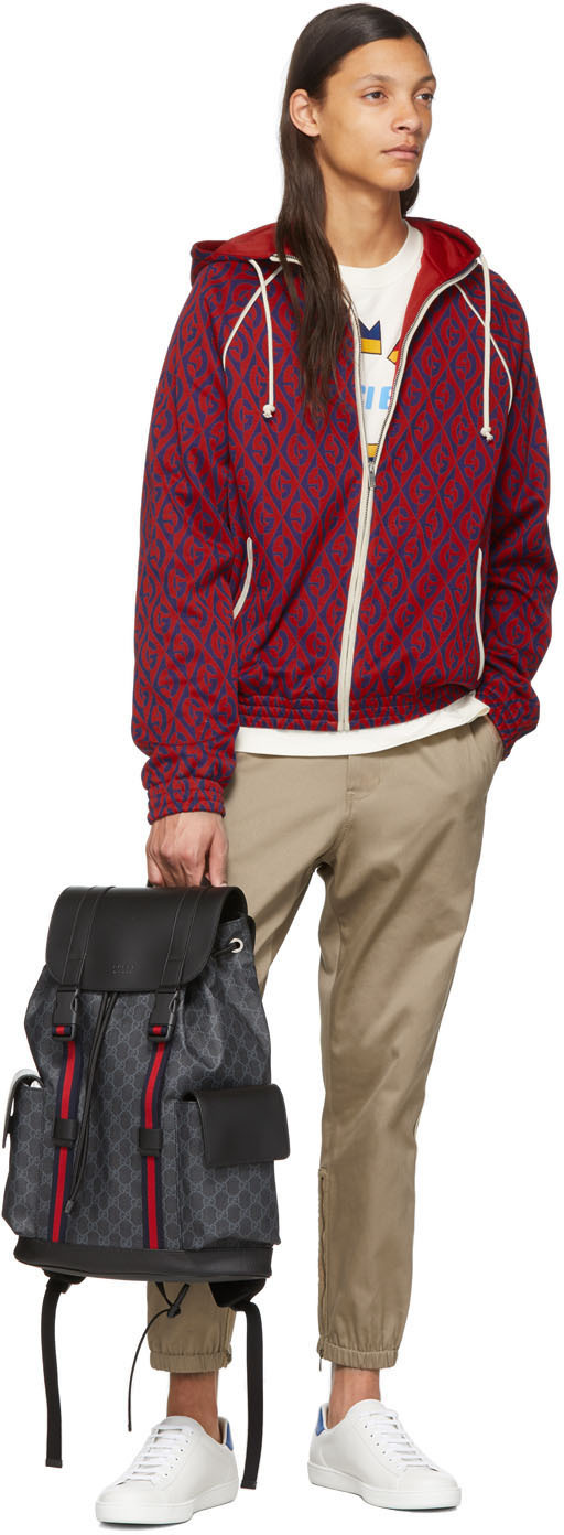 gucci soft gg supreme backpack black