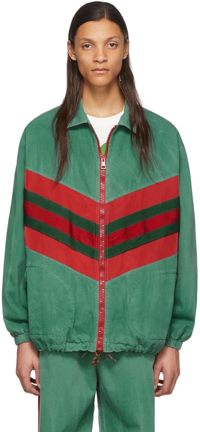 gucci green jacket womens