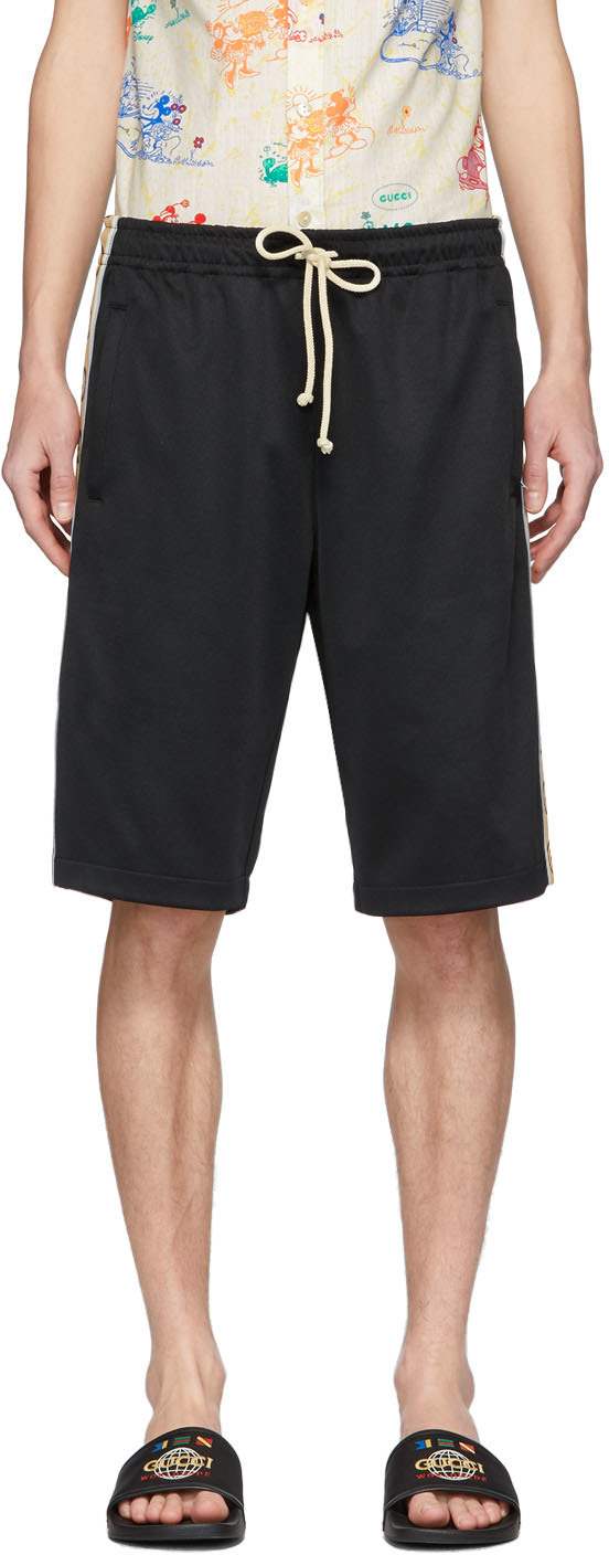 gucci technical jersey shorts